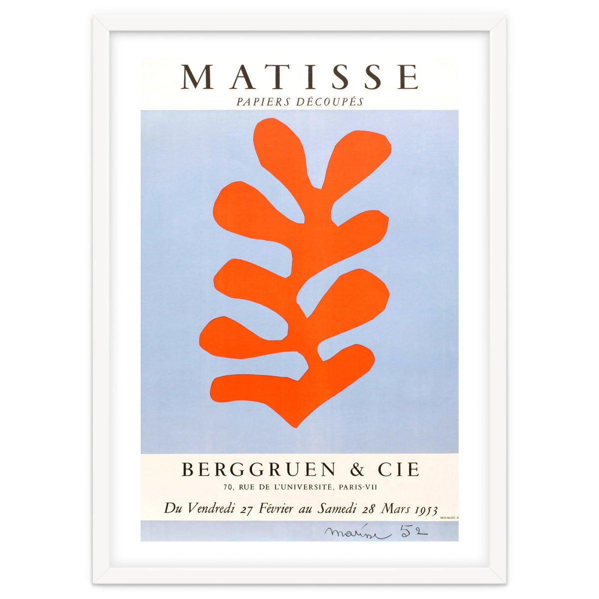 Henri Matisse – Papiers découpés (1953) | Vibrant Cut-Out Art