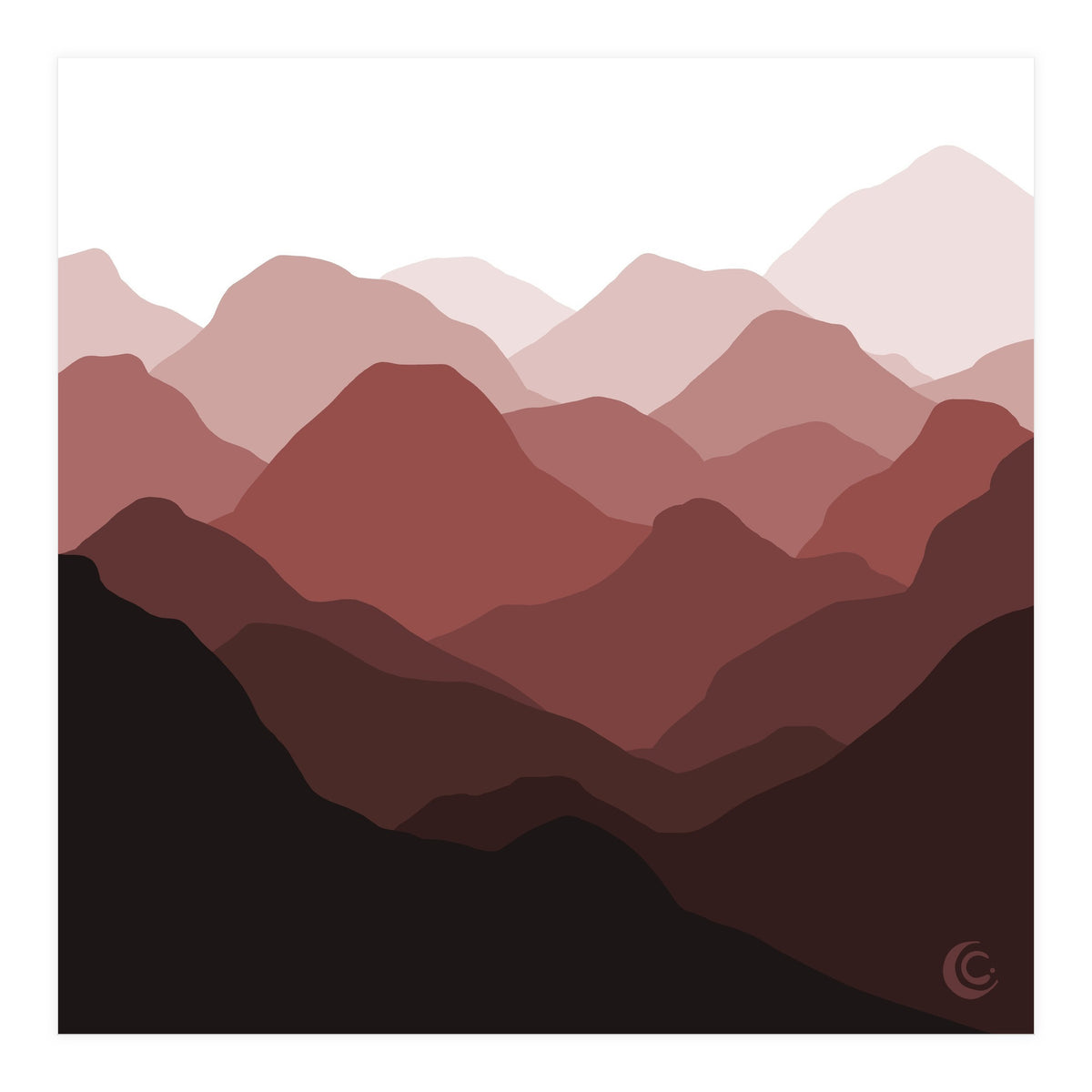 Earthly (Layers) (Print Only)