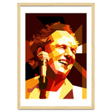 Lee Ritenour Jazz Guitarist Retro Portrait thumbnail