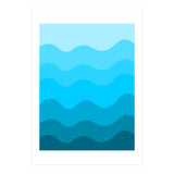 Blue gradient design  (Print Only) thumbnail