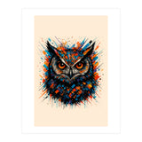 Owl Animal Watercolor (Print Only) thumbnail