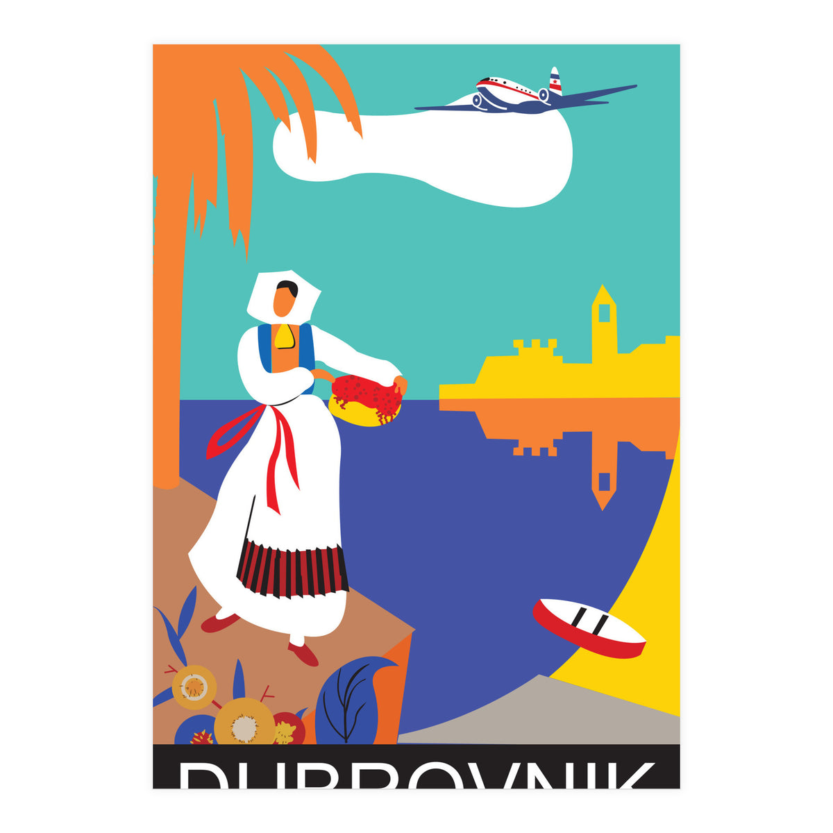 Dubrovnik, Adriatic Sea Coast (Print Only)