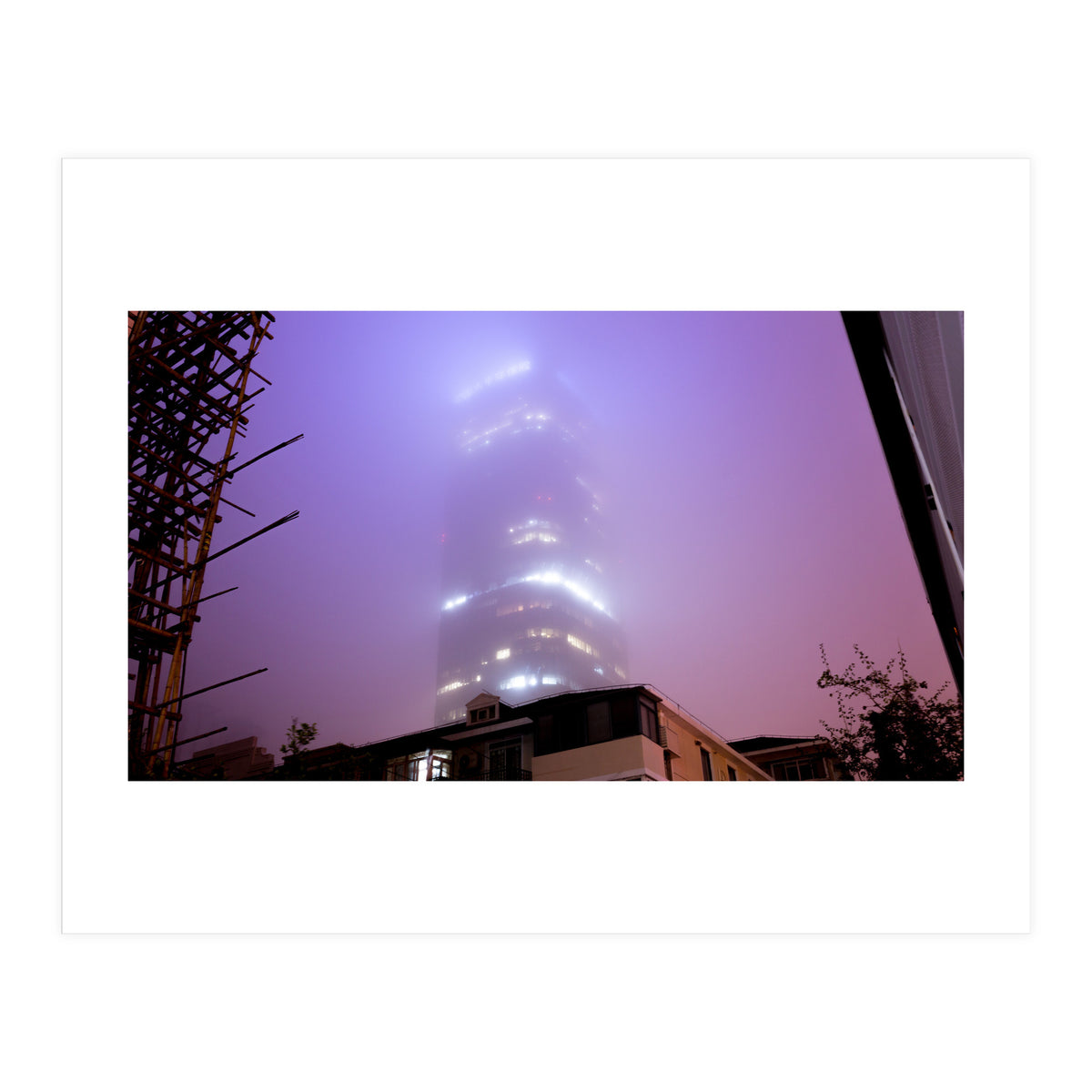 Shanghai by night (Print Only)