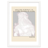 Idealised Portrait of a Young Woman as Flora – Bartolomeo Veneto (ascii art) thumbnail