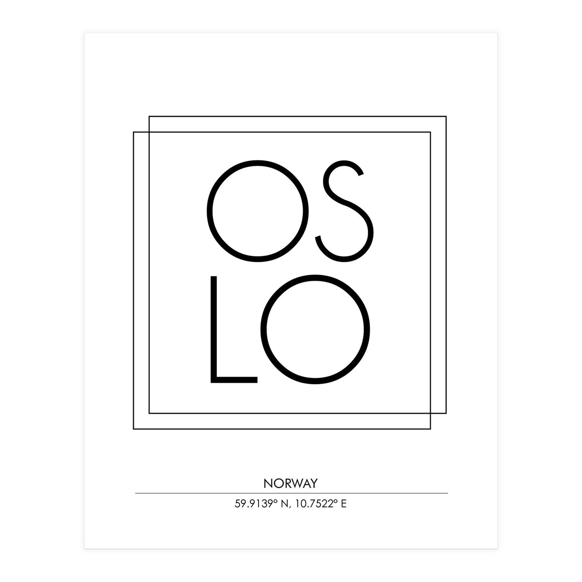 Oslo (Print Only)