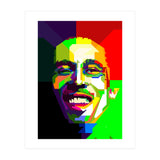 Bob Marley Reggae Icon Pop Art WPAP (Print Only) thumbnail