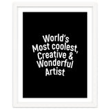 World's most coolest, creative and wonderful artist thumbnail