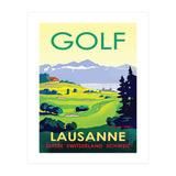 Golf in Lausanne, Switzerland (Print Only) thumbnail