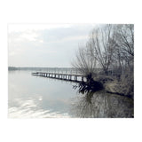 Sunny day pier in the lake (Print Only) thumbnail
