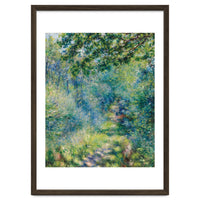 Renoir Path in the Forest Impressionist Landscape