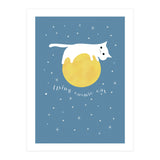 Flying cosmic cat (Print Only) thumbnail