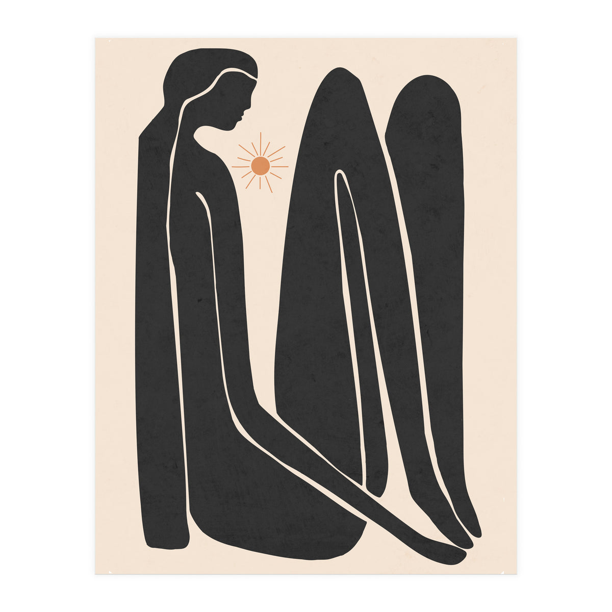 Girl Thinking 2 (Print Only)