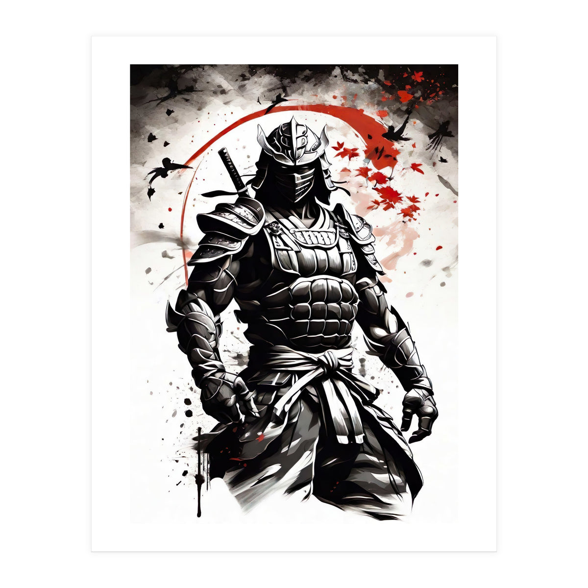 Samurai Warrior Art (Print Only)