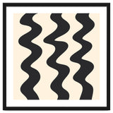 Squiggly Lines - monochrome thumbnail