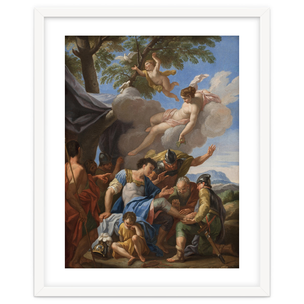 Hendrik Krock – Venus Brings Healing Herbs to the Wounded Aeneas