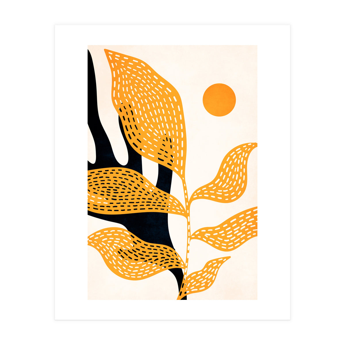 Van Gogh`s Garden (Print Only)