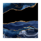 Navy & Gold Agate Texture 16  (Print Only) thumbnail