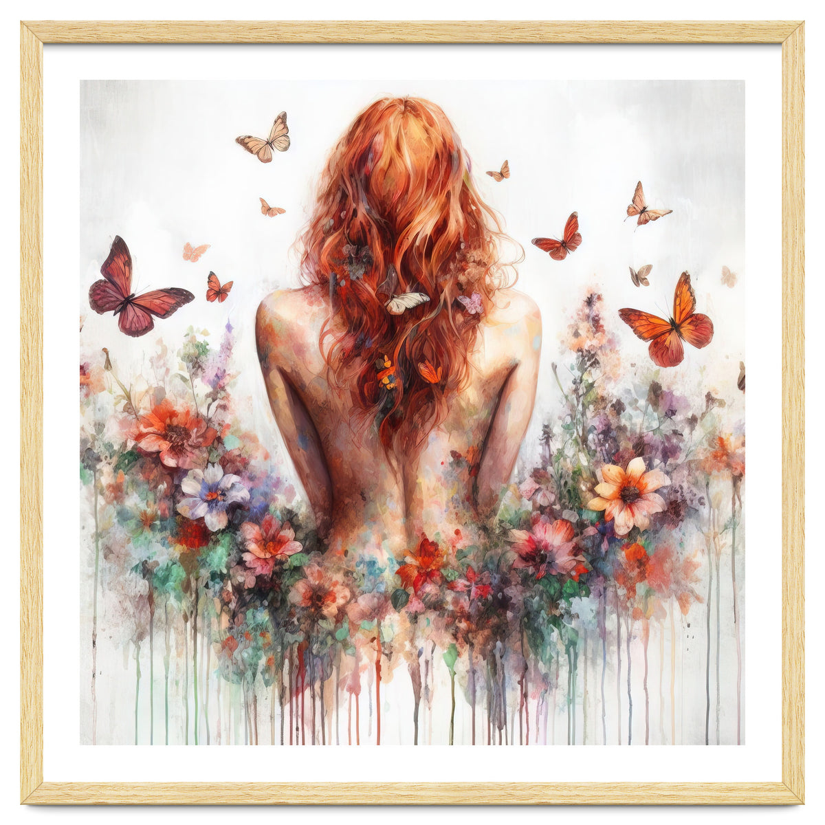 Butterfly Body In Bloom