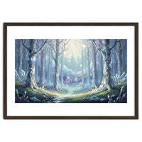 Crystal Forest: Ethereal Fantasy Landscape