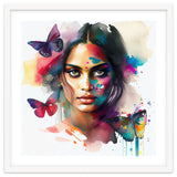 Butterfly Bloom Hindu Portrait thumbnail