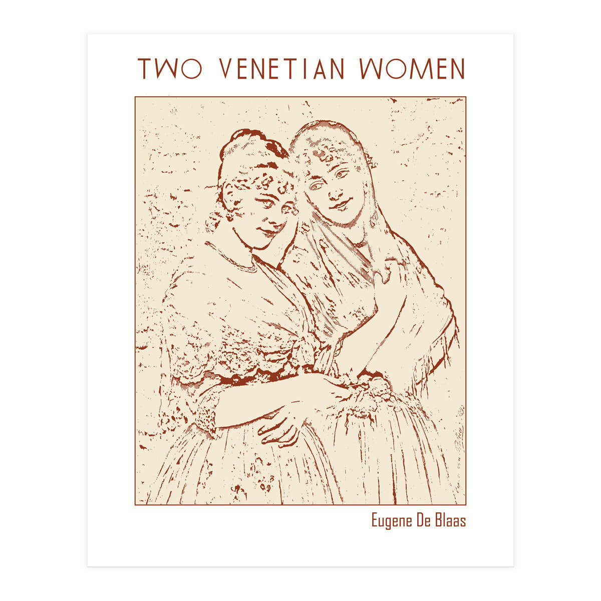 Two Venetian Women   (Print Only)