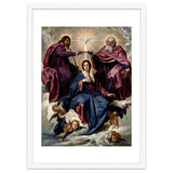 'The Coronation of the Virgin', ca. 1635, Spanish School, Oil on canvas, 176 cm x 124 cm, P01168. thumbnail