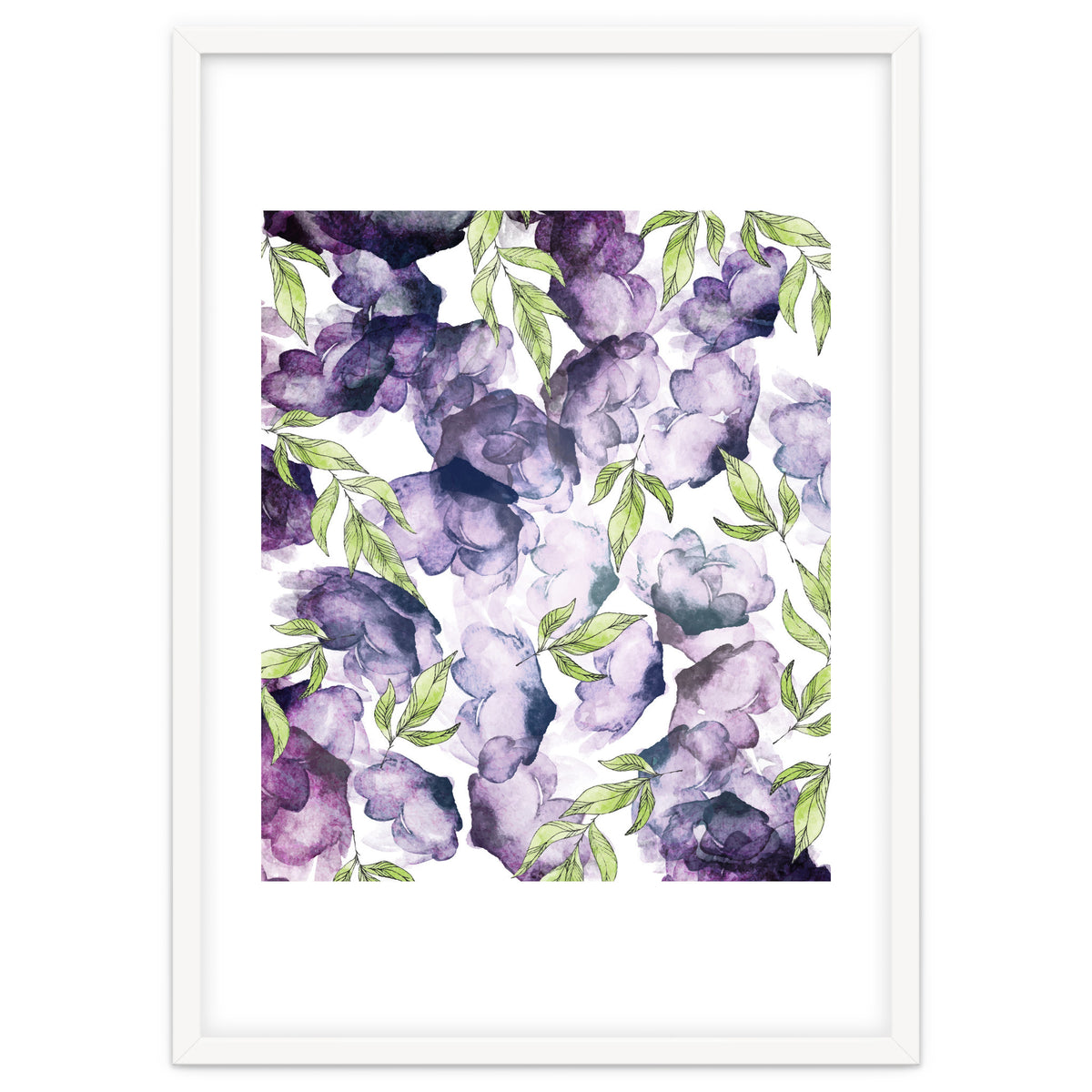Watercolor + Ink Florals