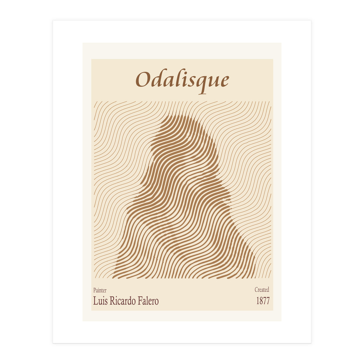 Odalisque (1877) – Luis Ricardo Falero (spanish, 1851 – 1896) (Print Only)