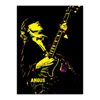 Angus Young Australian Musician Legend (Print Only)