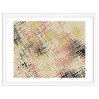 Geometric Cross Patterns Muted