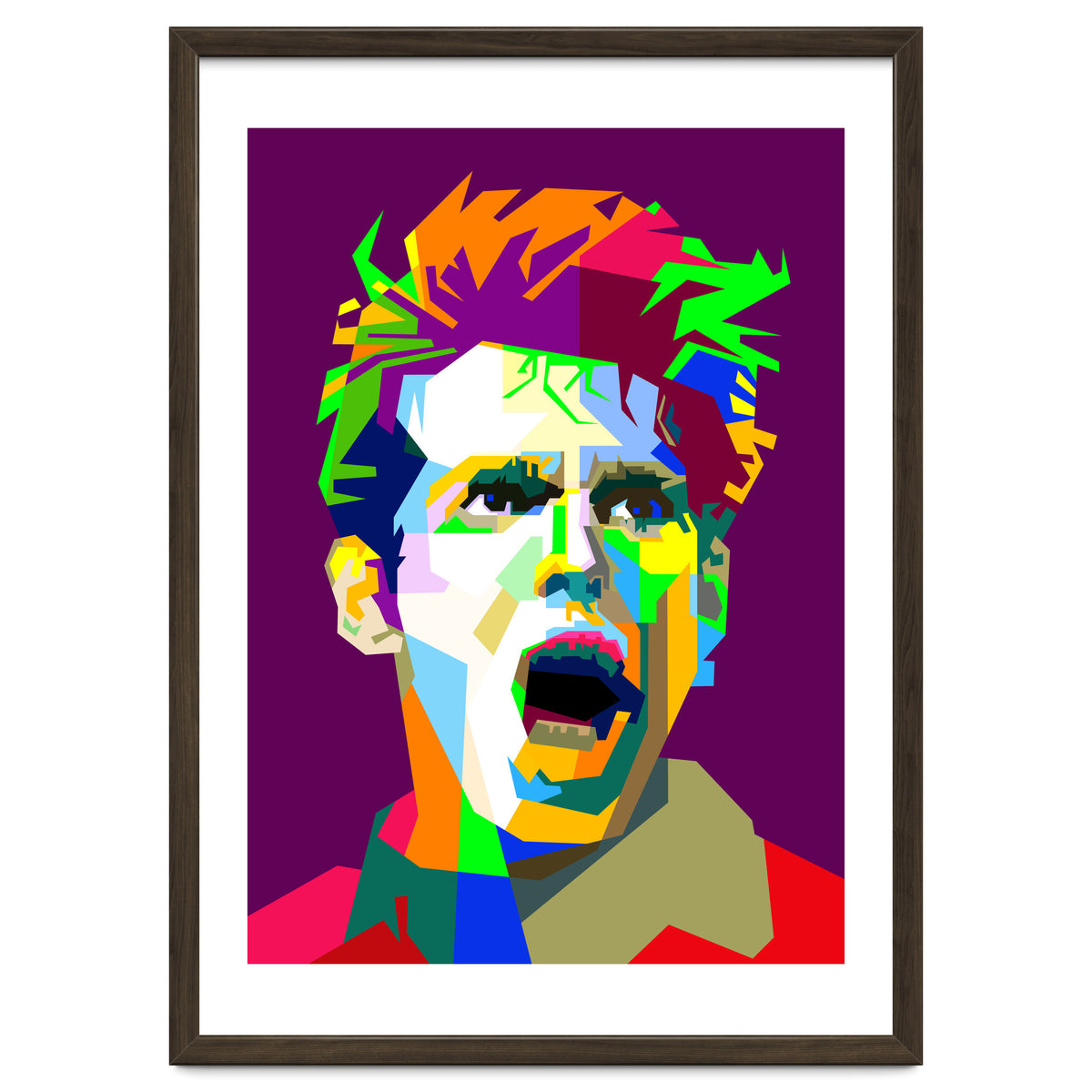 Ricardo Kaka Brazilian Football Pop Art WPAP