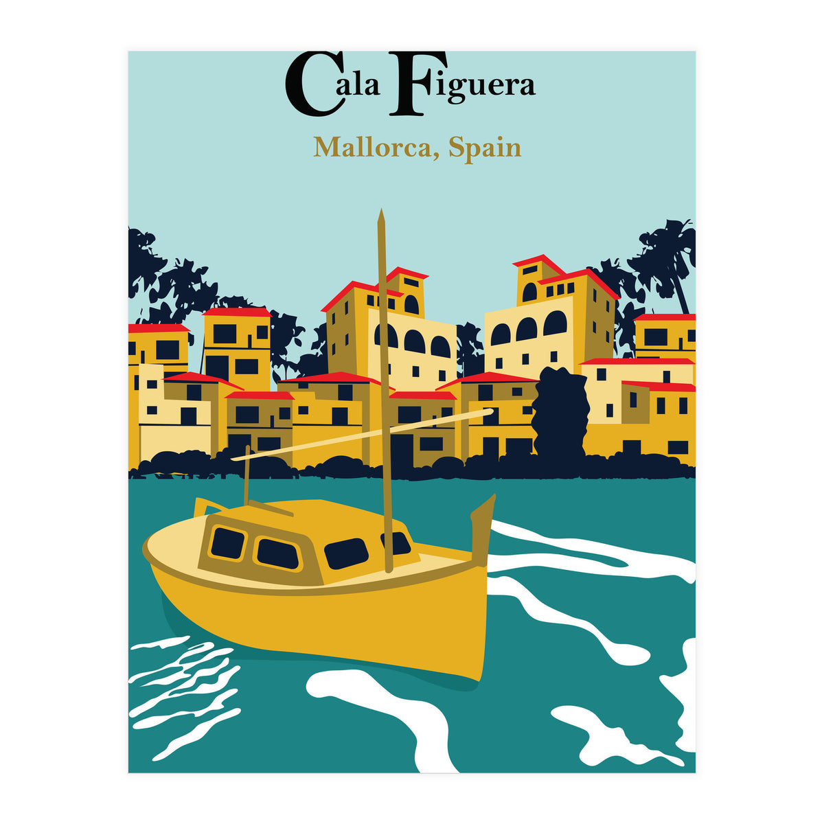 Cala Figuera, Mallorca, Spain (Print Only)