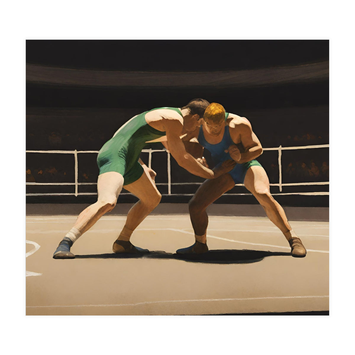 Wrestlers #7 (Print Only)