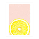 Lemon Slice, Fresh Citrus Kitchen Summer Art (Print Only) thumbnail
