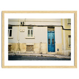 Lisbon Blue door on the street thumbnail
