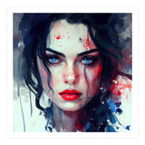 Watercolor Modern Snow White (Print Only) thumbnail