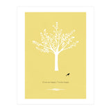 Happy Bird and Tree (Print Only) thumbnail