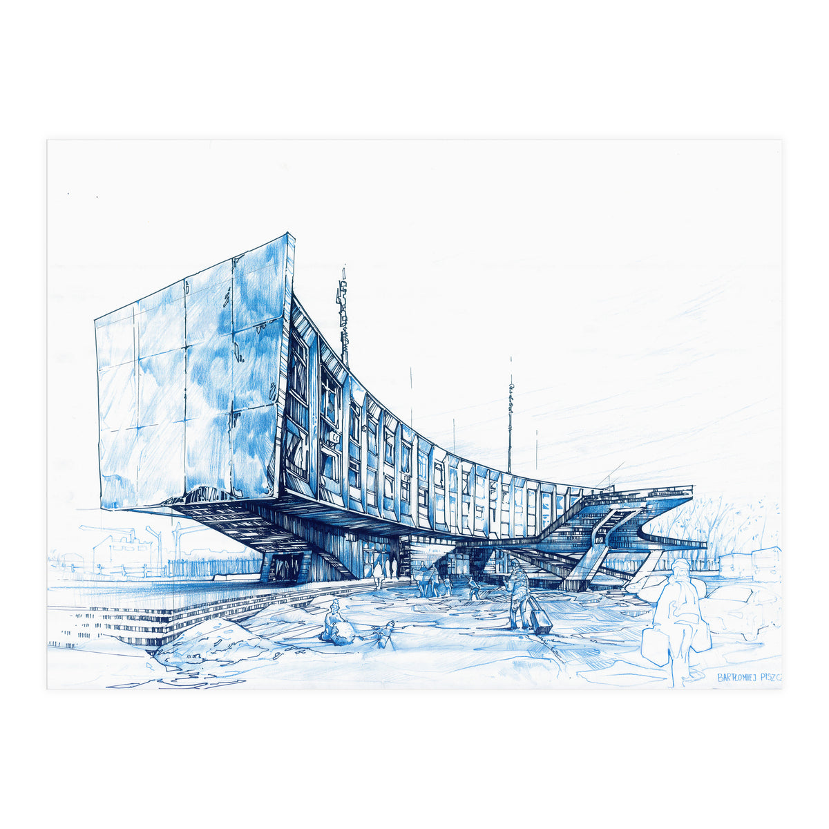 Lwówdworzec (Print Only)