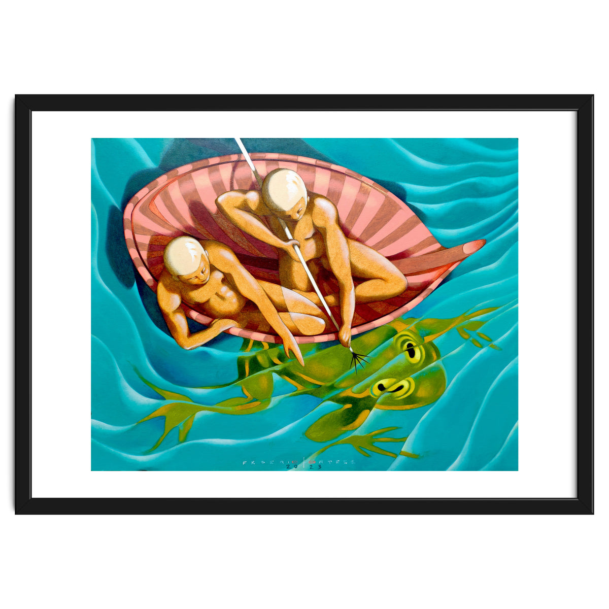 The capture of the giant frog