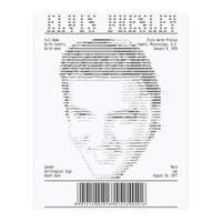 Receipt Art Elvis Presley (Print Only)