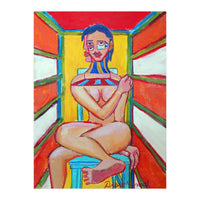 Mujer En La Silla 6 (Print Only)