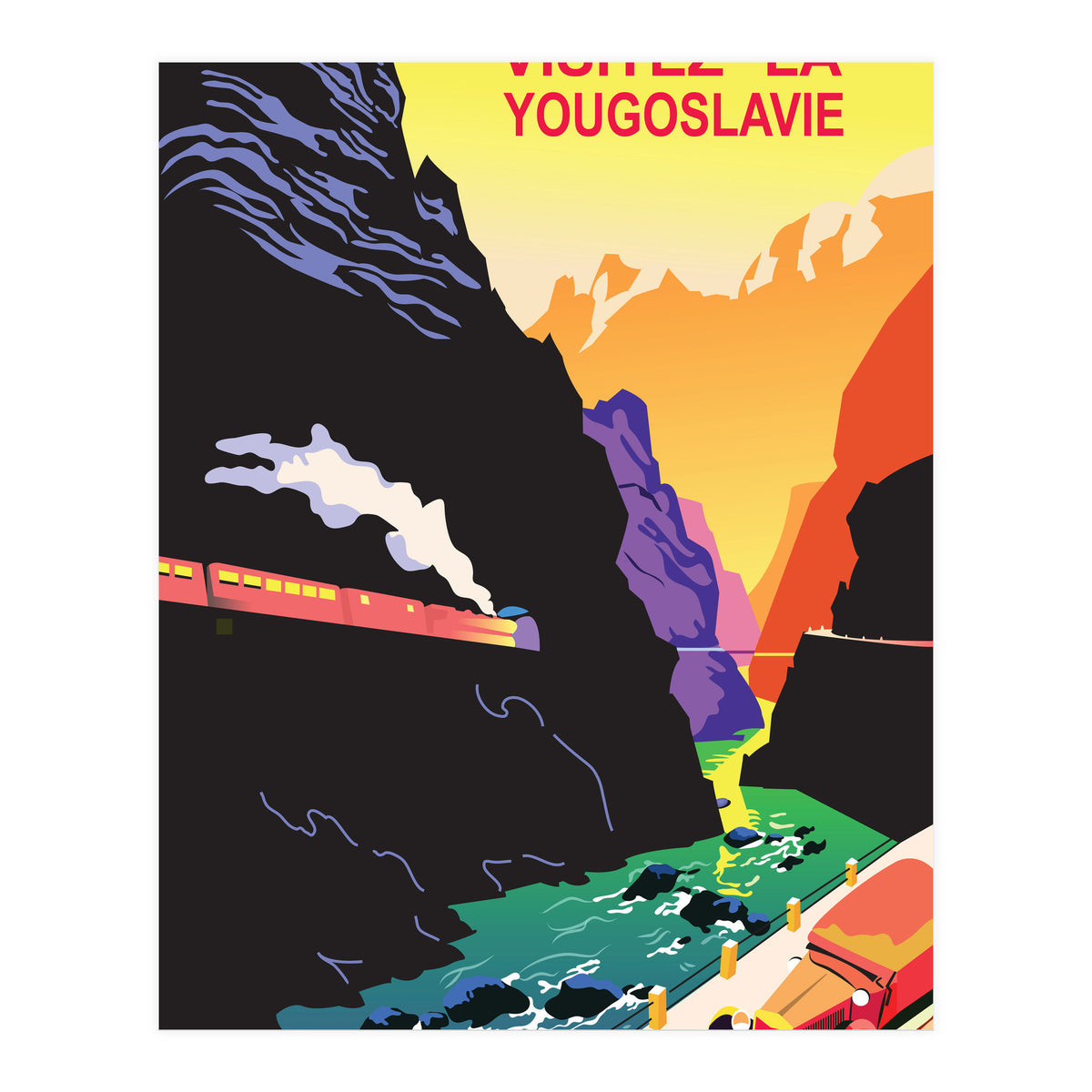 Visit Yugoslavia (Print Only)