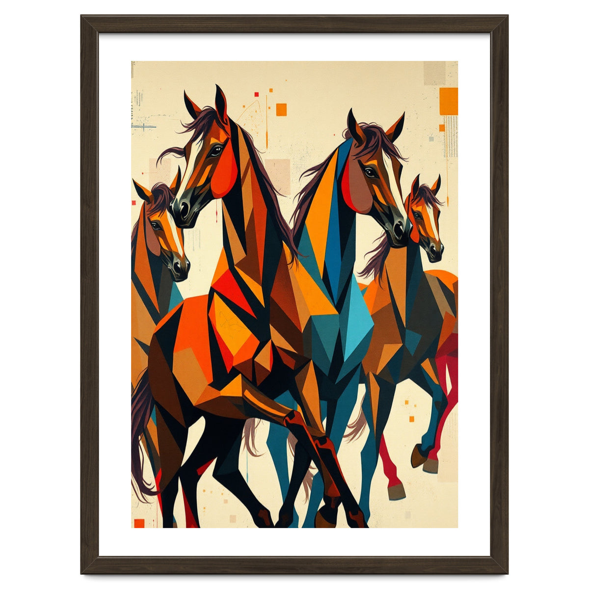 Abstract Horse Modern