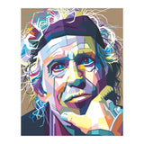 K Richards Pop Art WPAP (Print Only) thumbnail