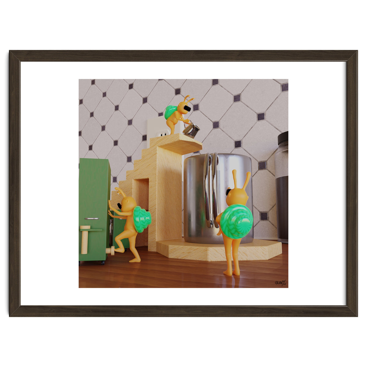 Coffee Support - angle #3 (Lwuba 040 Coffee Support 03)