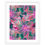 Fluo Bloom Purple & Emerald thumbnail