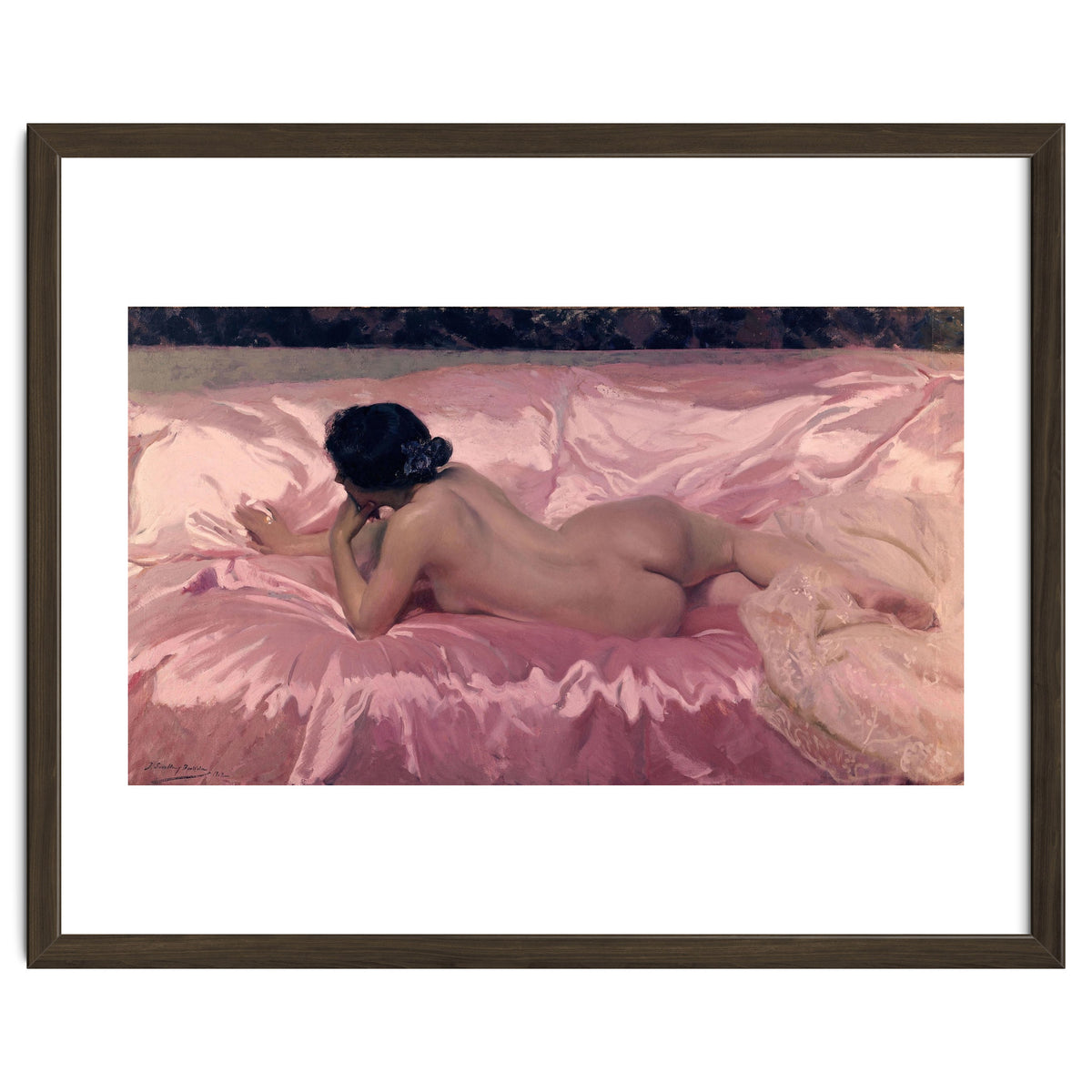'Nude Woman', 1902, Oil on canvas, 106 x 186 cm.