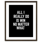 All I really do is win no matter what thumbnail