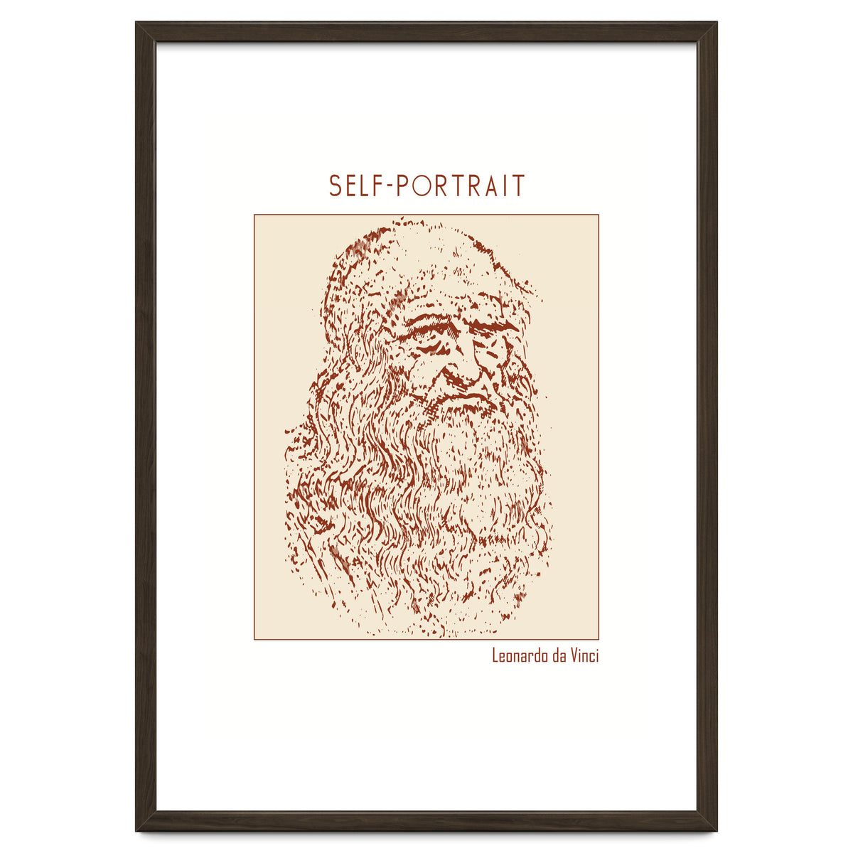 Self Portrait – Leonardo Da Vinci