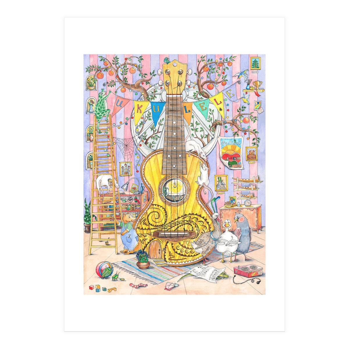 Musical Instruments - Ukulele (Print Only)